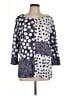 Shana Blue 3/4 Sleeve T-Shirt Size L - photo 1