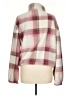 No Boundaries 100% Recycled Polyester Plaid Pink Jacket Size L - photo 2