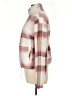 No Boundaries 100% Recycled Polyester Plaid Pink Jacket Size L - photo 5