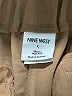 Nine West 100% Polyester Solid Gold Khaki Shorts Size L - photo 3