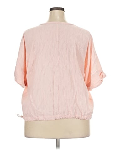 Simply Vera Vera Wang Short Sleeve Blouse (view 2)
