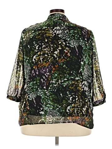 Cj Banks 3/4 Sleeve Blouse (view 2)
