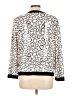 misook Animal Print Ivory Cardigan Size L - photo 2
