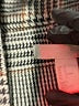 H&M Houndstooth Gray Coat Size 12 - photo 3