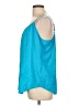 Faded Glory 100% Polyester Teal Sleeveless Blouse Size L - photo 5