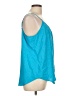 Faded Glory 100% Polyester Teal Sleeveless Blouse Size L - photo 4