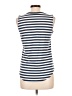 Modern Lux Blue Sleeveless Top Size L - photo 2