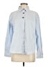Zara Blue Long Sleeve Button-Down Shirt Size M - photo 1