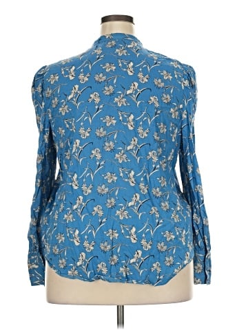 Ann Taylor Long Sleeve Blouse (view 2)