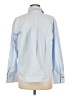 Zara Blue Long Sleeve Button-Down Shirt Size M - photo 2