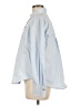 Zara Blue Long Sleeve Button-Down Shirt Size M - photo 5