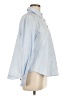 Zara Blue Long Sleeve Button-Down Shirt Size M - photo 4