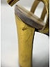 Prada 100% Leather Color Block Yellow Gold Vintage Heels Size EU 35 - photo 3