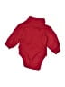Hartstrings 100% Cotton Solid Red Long Sleeve Onesie Size 6-9 mo - photo 2