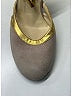Prada 100% Leather Color Block Yellow Gold Vintage Heels Size EU 35 - photo 4