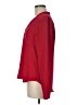 Nine West 100% Polyester Red Long Sleeve Blouse Size M - photo 5