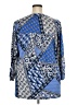 Espresso Blue 3/4 Sleeve Blouse Size 2X - photo 2