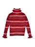 Hartstrings 100% Cotton Stripes Red Turtleneck Sweater Size 6X - 7 - photo 2
