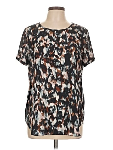 Olivaceous Short Sleeve Blouse (view 1)