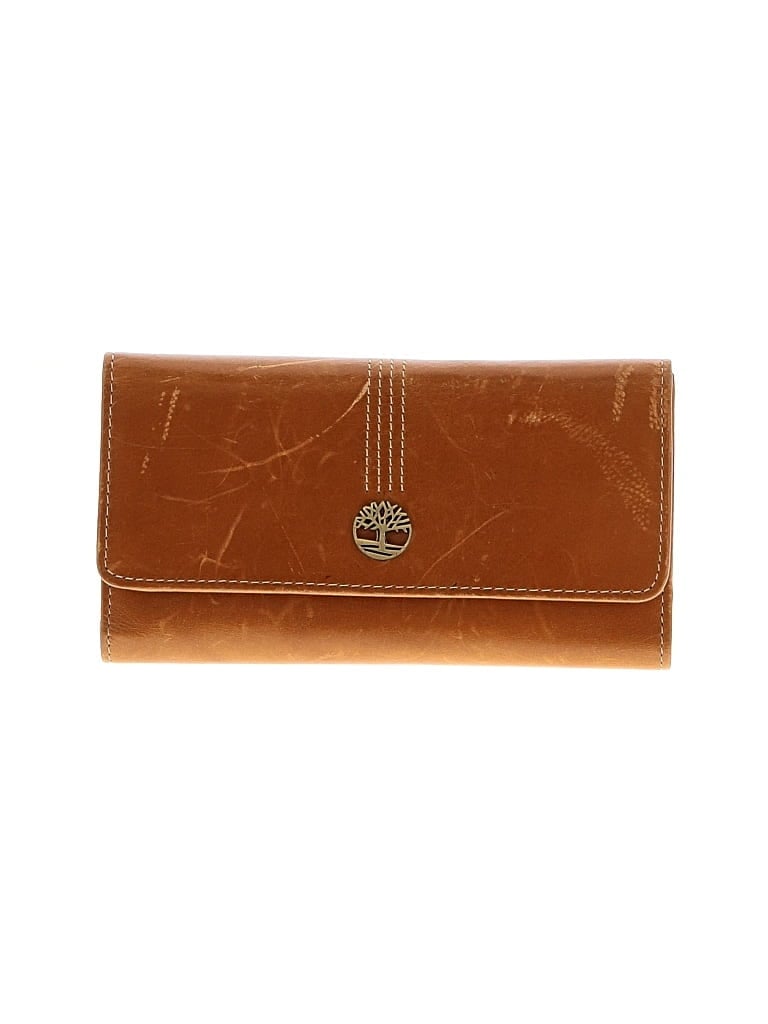 Pre-owned Timberland Leather Wallet In Tan