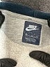 Nike Silver Zip Up Hoodie 18-24 MO / 24 MO - photo 3