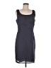 Finity Studio 100% Polyester Solid Gray Casual Dress Size 8 - photo 1