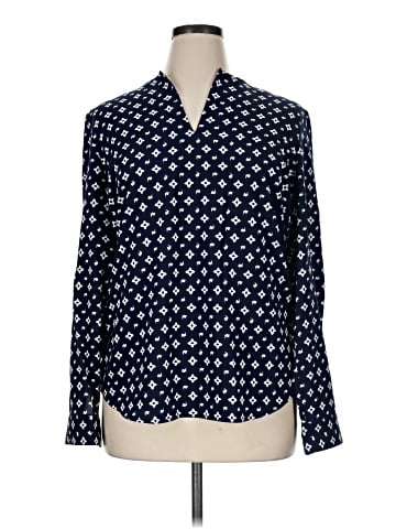 Lauren by Ralph Lauren Long Sleeve Blouse (view 1)