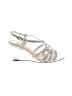 Nina Silver Sandals Size 8 1/2 - photo 1