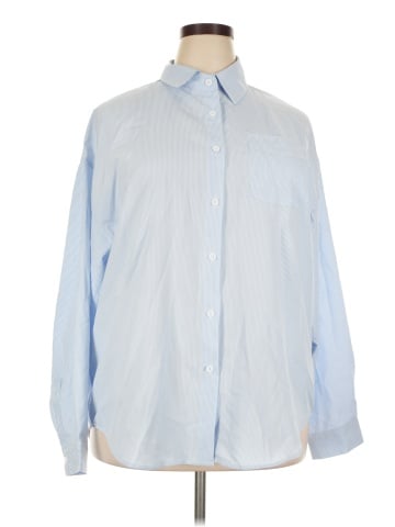 Unbranded Long Sleeve Button-Down Shirt (view 1)