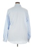 Unbranded Solid Blue Long Sleeve Button-Down Shirt Size XXL - photo 2