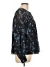 Aqua 100% Polyester Black Long Sleeve Blouse Size L - photo 4