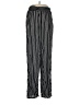 New Look 100% Rayon Stripes Silver Casual Pants Size L - photo 1