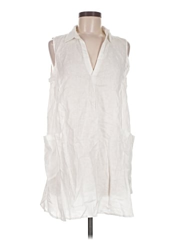 Sigrid Olsen Sleeveless Button-Down Shirt (view 1)