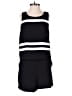 Parker 100% Polyester Color Block Black Romper Size S - photo 1