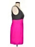 Single Color Block Pink Cocktail Dress Size L - photo 4