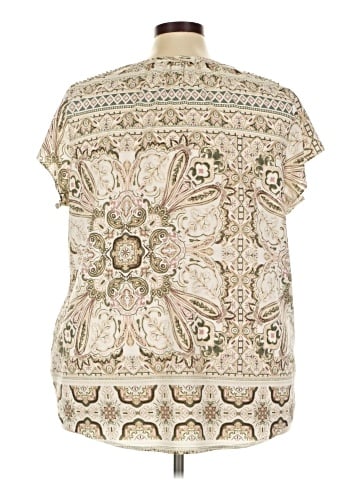Croft & Barrow Short Sleeve Blouse (view 2)