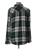 Rails 100% Rayon Plaid Green Long Sleeve Button-Down Shirt Size L - photo 2