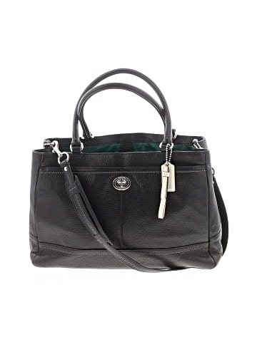 Coach Factory Leather Satchel (view 1)