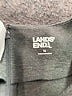 Lands' End Solid Gray Casual Dress Size 14 - photo 7