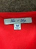 She + Sky Solid Red Romper Size M - photo 4