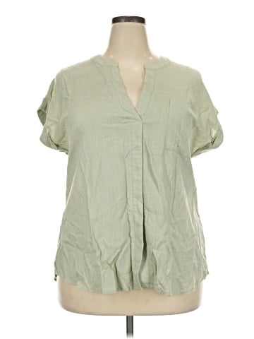 Perch by Blu Pepper Short Sleeve Blouse (view 1)