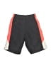 Nike 100% Polyester Color Block Gray Athletic Shorts Size 6 - photo 1