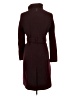 Calvin Klein Burgundy Wool Coat Size XS - photo 2