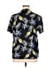 Ekouaer Tropical Black Short Sleeve Button-Down Shirt Size XL - photo 2