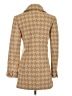 Ann Taylor Houndstooth Tan Coat Size 0 - photo 2