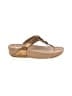 FitFlop Tan Flip Flops Size 9 - photo 1