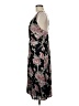 Leith 100% Polyester Floral Black Cocktail Dress Size M - photo 5