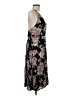 Leith 100% Polyester Floral Black Cocktail Dress Size M - photo 4
