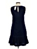 J.Crew 100% Polyester Solid Blue Casual Dress Size 2 (tall) - photo 2