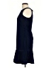 J.Crew 100% Polyester Solid Blue Casual Dress Size 2 (tall) - photo 5